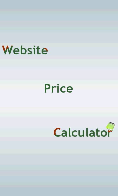 Website Price Calculator截图1