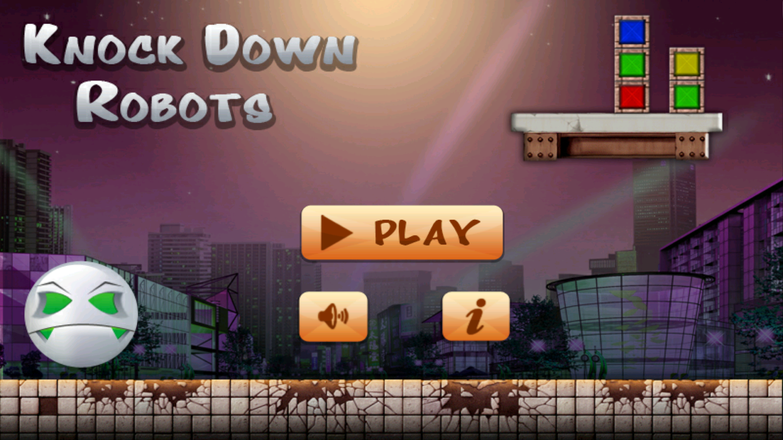 Knock down Robot Lego截图3