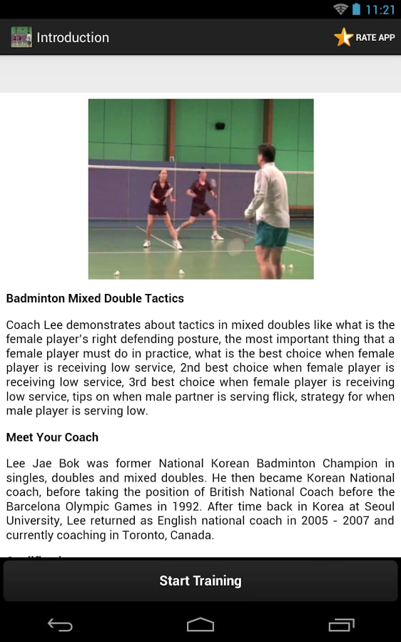 Badminton Mixed Double T...截图8