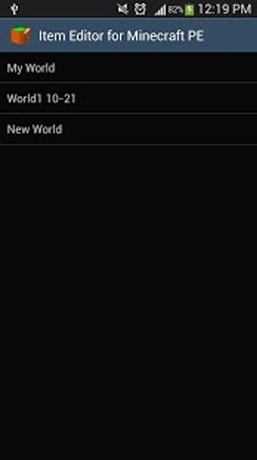 Items Editor for Minecraft PE截图3