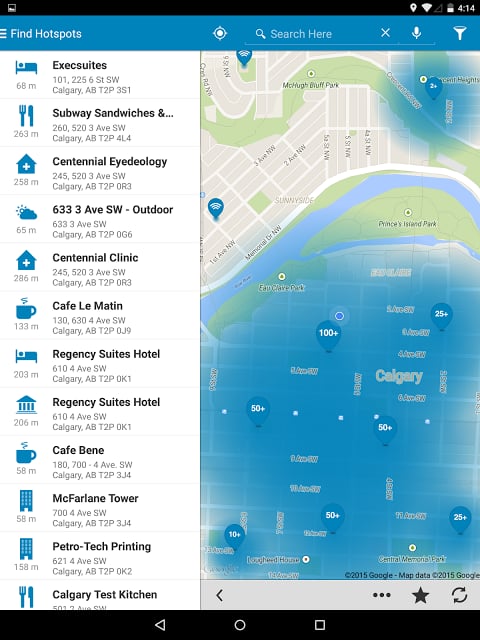 Shaw Go WiFi Finder截图9