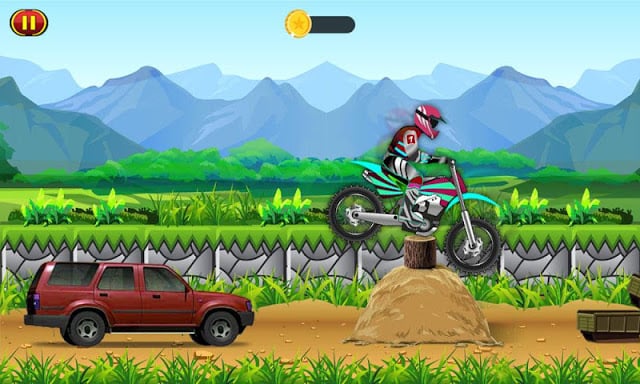 特技自行车 赛车: Stunt Bike Race截图1