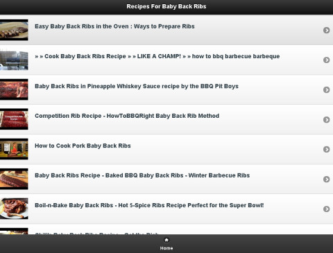 Recipes For Baby Back Ribs截图3