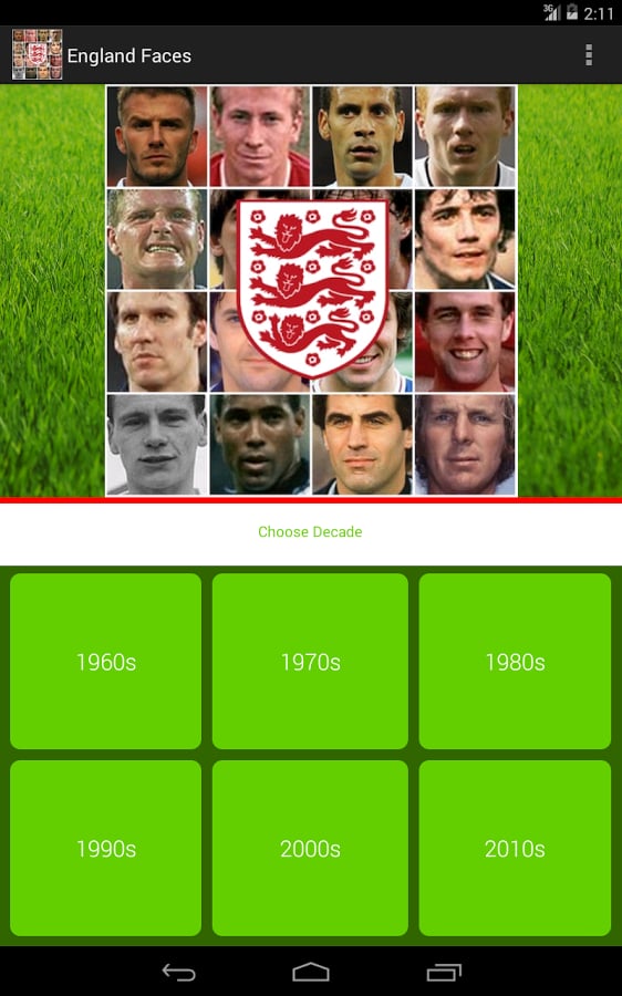 England Faces截图1