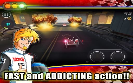 Grand Theft Biker: Vice Race截图4