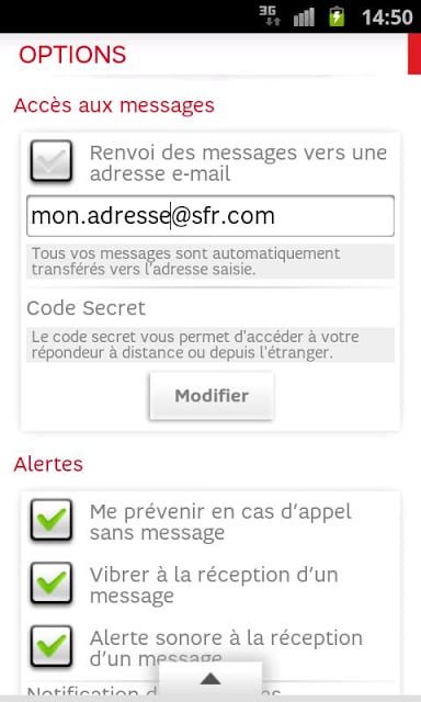 SFR Business R&eacute;pondeur +截图1