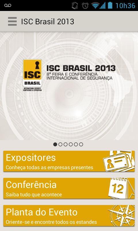 ISC Brasil 2013截图1