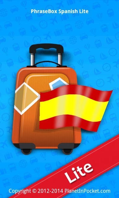 Phrasebook Spanish Lite截图2