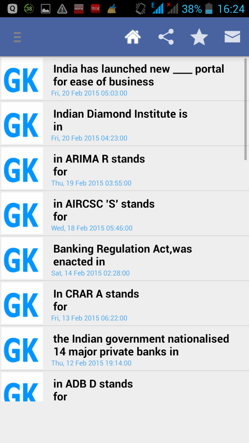 Daily GK Current Affairs Gyan截图10