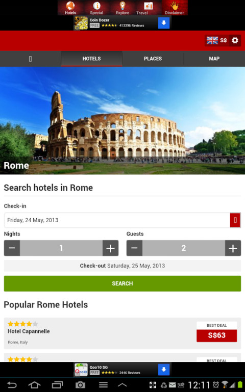 Rome Hotels截图1