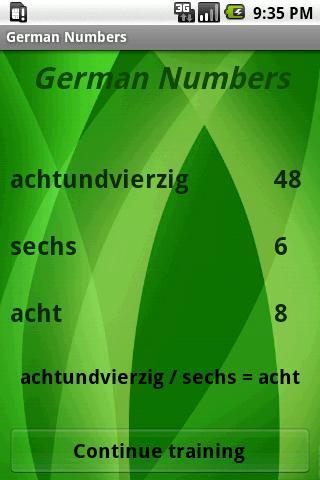 Learn German Numbers Free截图5