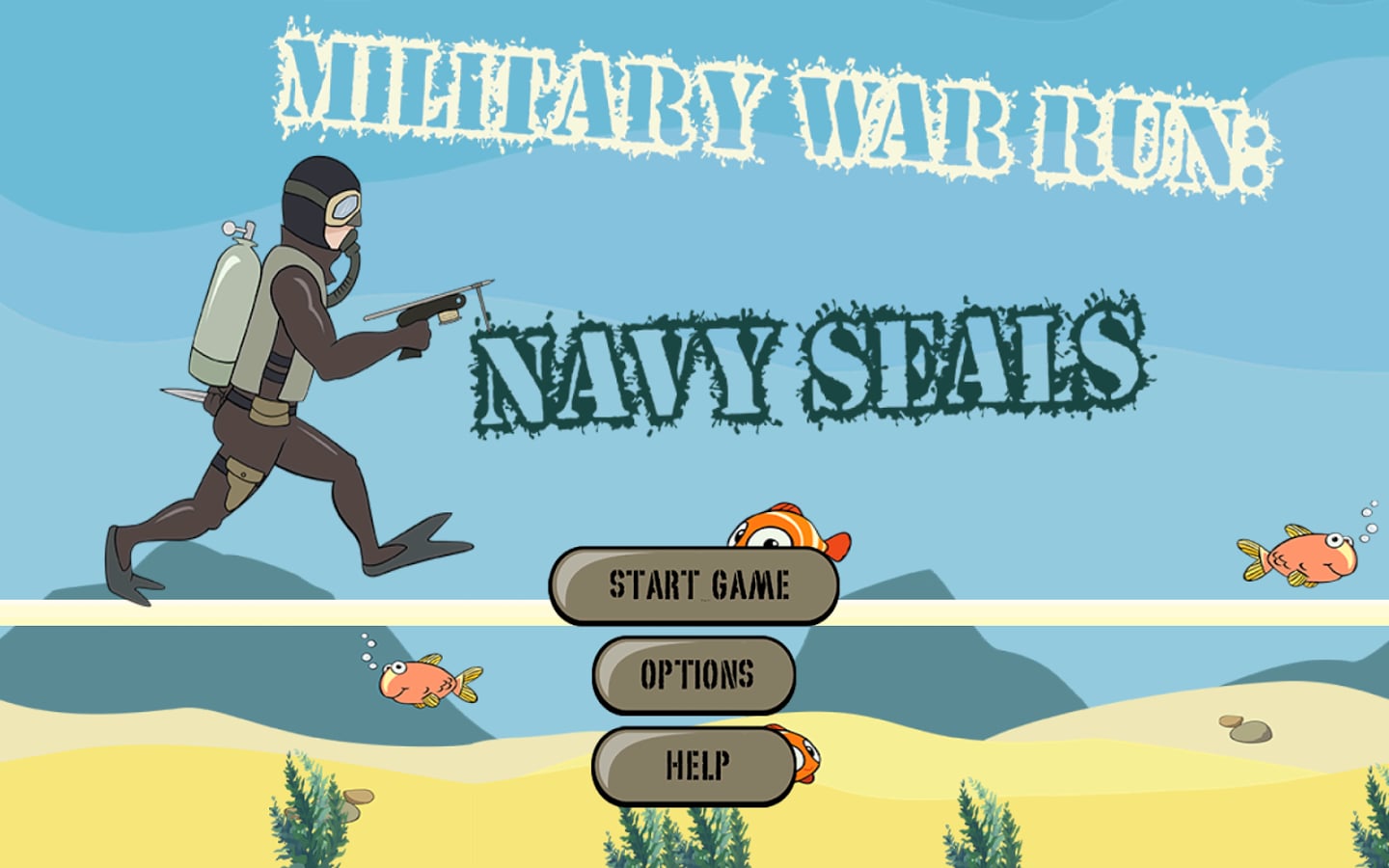 Military War Run: Navy S...截图2