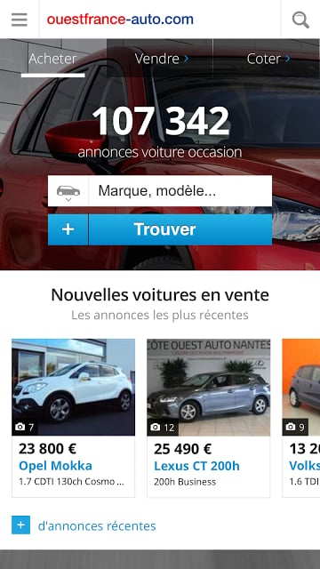 Auto occasion ouestfrance-auto截图8