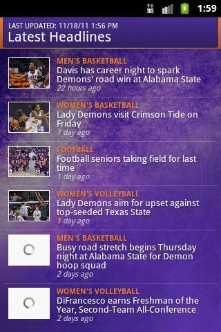 Northwestern State Athletics截图2