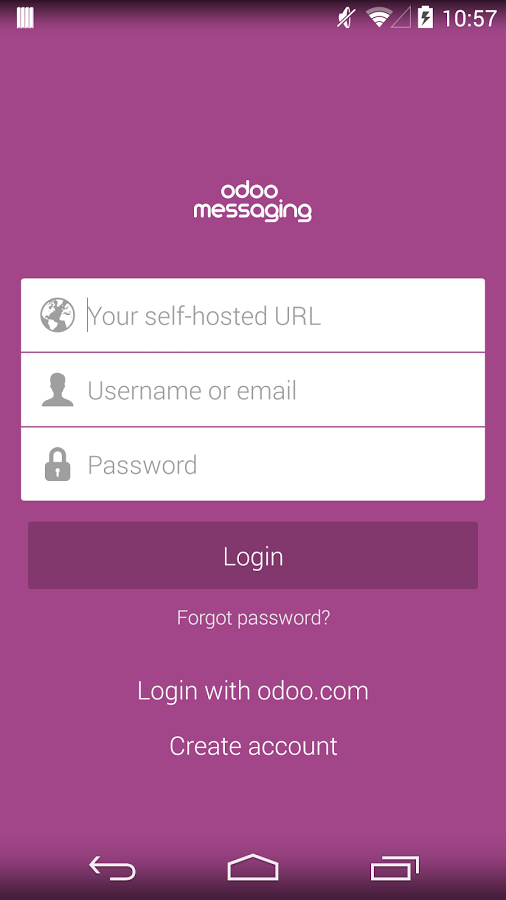 Odoo Messaging截图1