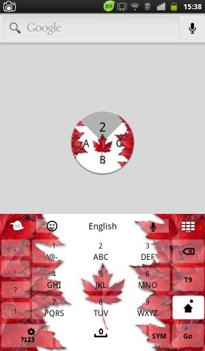 Canada Keyboard Theme截图4