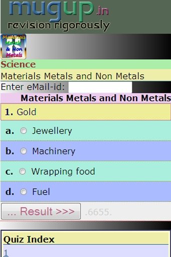 Materials Metals &amp; Non Metals截图2