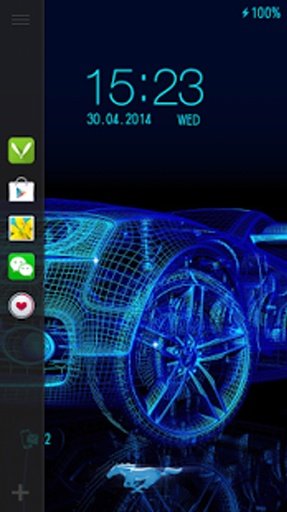 Wild Car Live Locker Theme截图5