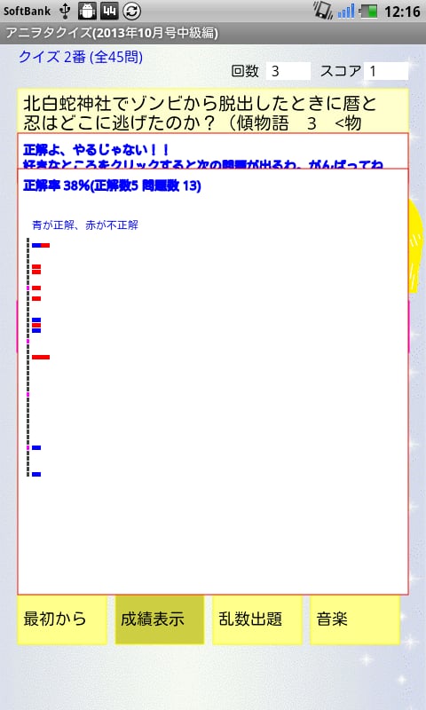 アニヲタクイズ(2013年10月号中级编)截图2