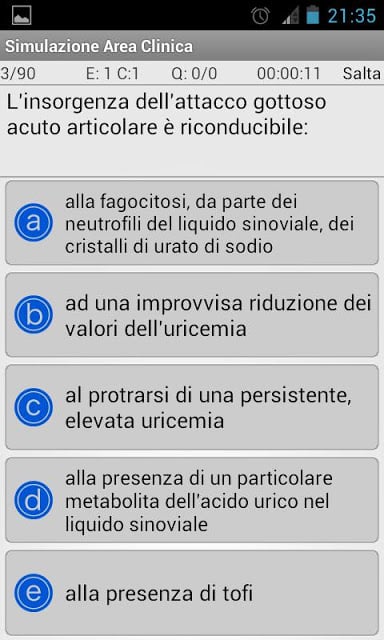 Esame di Stato Medicina DEMO截图4