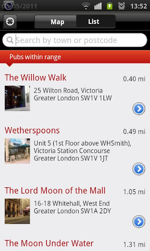 Wetherspoon Pub Finder截图5