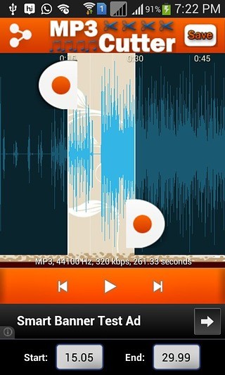 MP3 Cutter Free截图3