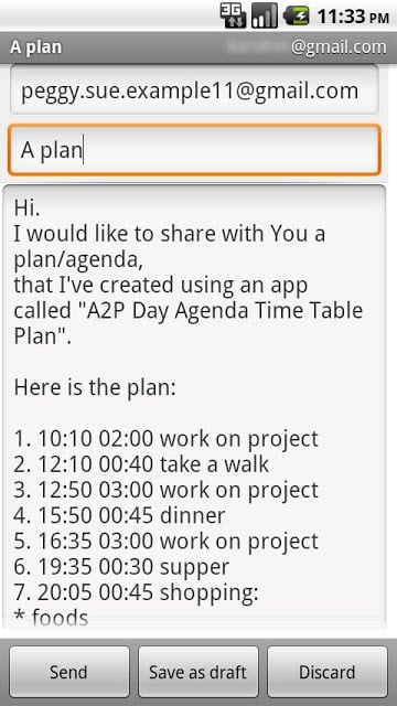 A2P Day Agenda Time Table Plan截图9