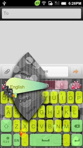 GO Keyboard Easter Island theme截图2