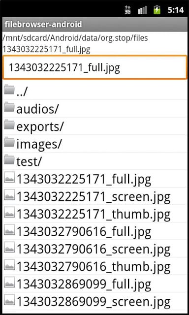 filebrowser-android截图1