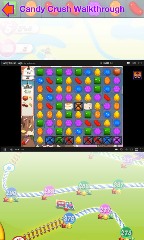 Candy Crush Walkthrough截图1