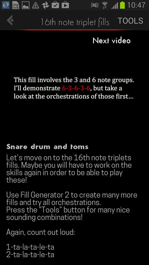 Skills &amp; Fills - Drum le...截图7