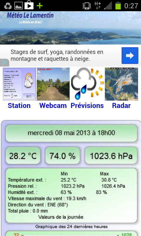 M&eacute;t&eacute;o Le Lamentin (Martinique)截图3