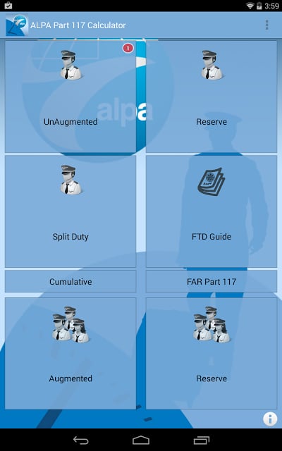 ALPA Part 117 Calc. &amp; Guide截图3