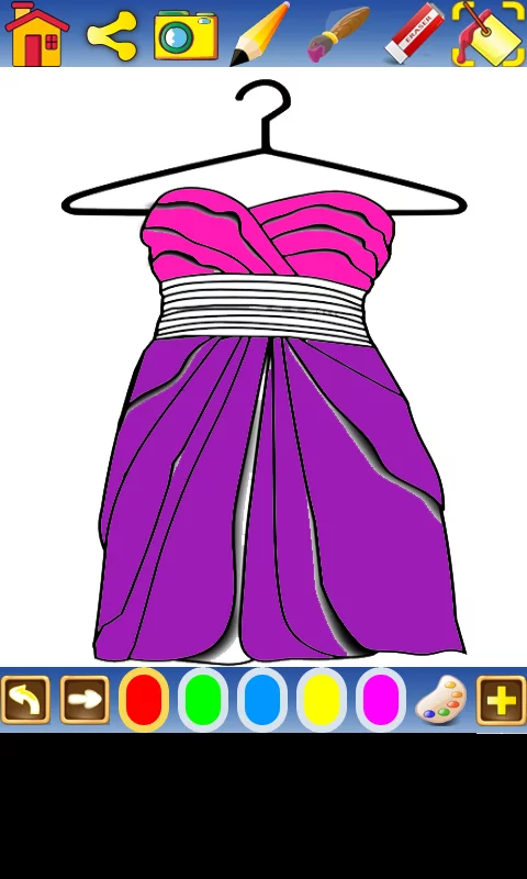 Coloring clothes截图2