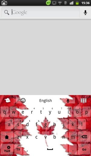 Canada Keyboard Theme截图1