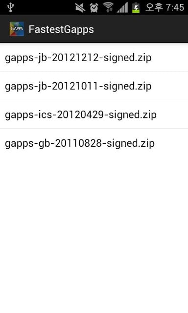 Fastest Gapps Downloader(갭스다운)截图1