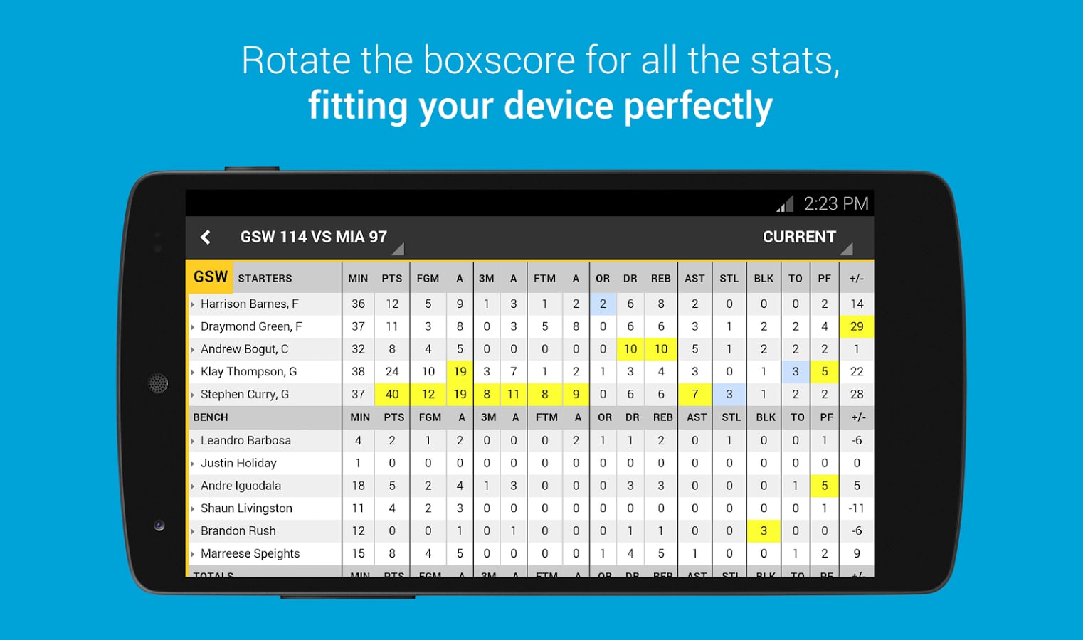 BetterBoxScore - Bball S...截图4