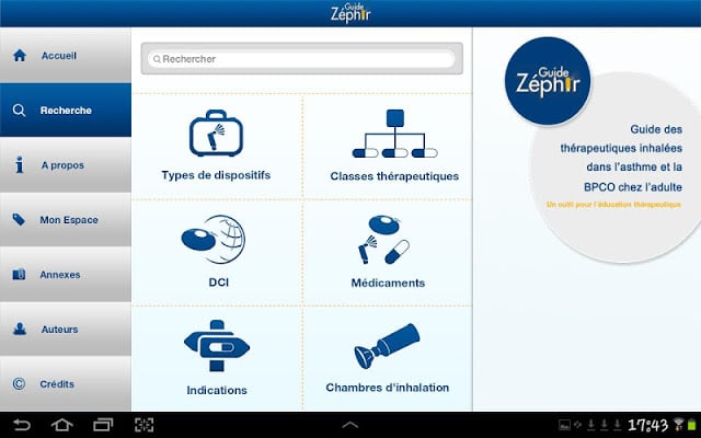 Guide Z&eacute;phir截图2