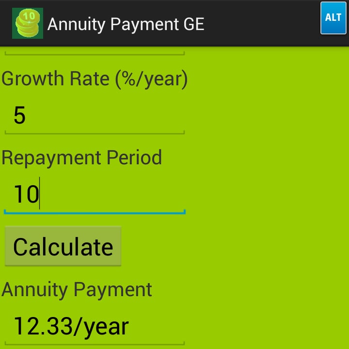 AnnuityPayment GE截图2