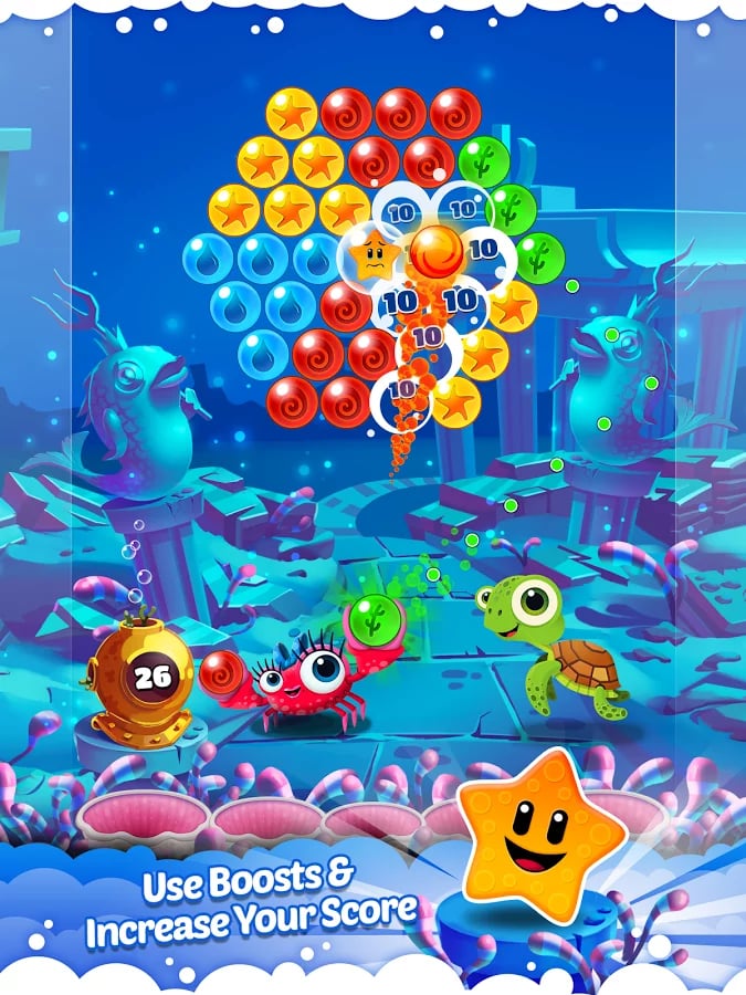 Bubble Heroes: Starfish ...截图1