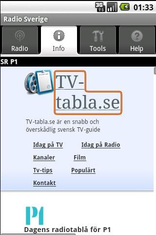 Radio Sverige (gratisapp)截图1