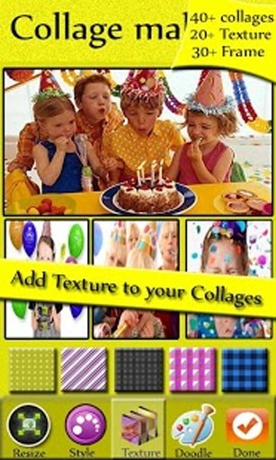 Collage Maker:Birthday Frames截图3