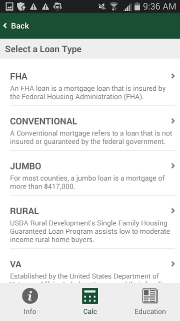 Evergreen Home Loan Calculator截图6