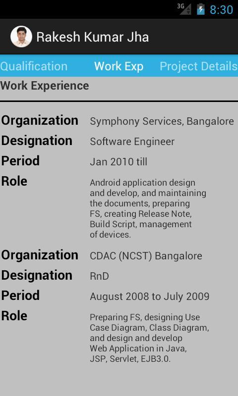 Resume "Rakesh Kumar Jha"截图4