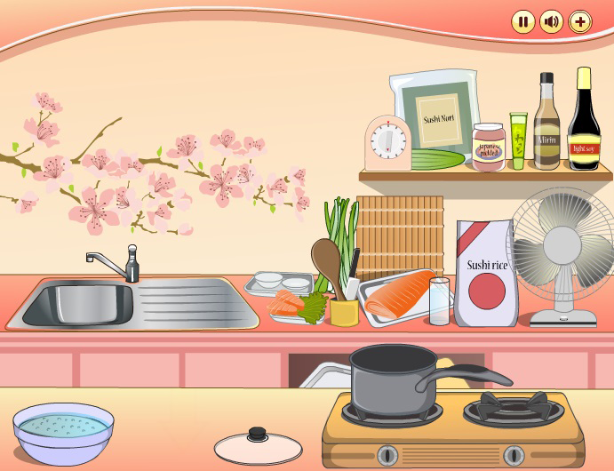 Mia Cooking Sushi截图2