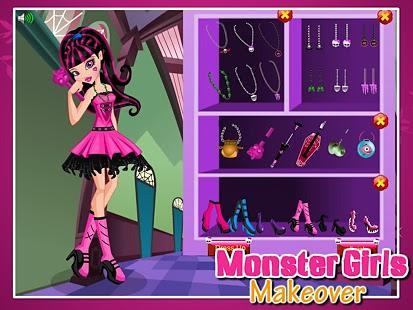 Monster Girls Makeover截图10