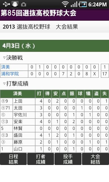 2013センバツ高校野球★総决算号截图2