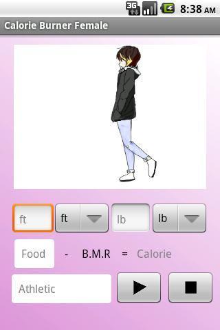 Calorie Burner Female截图1