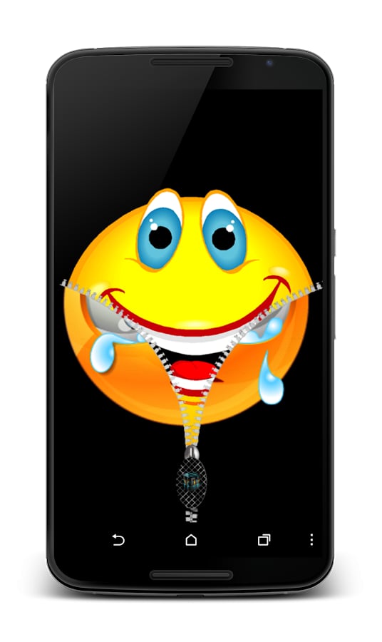 Happy Face zip Unlock Sc...截图3