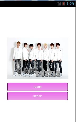 U-KISS Puzzle Slide截图1